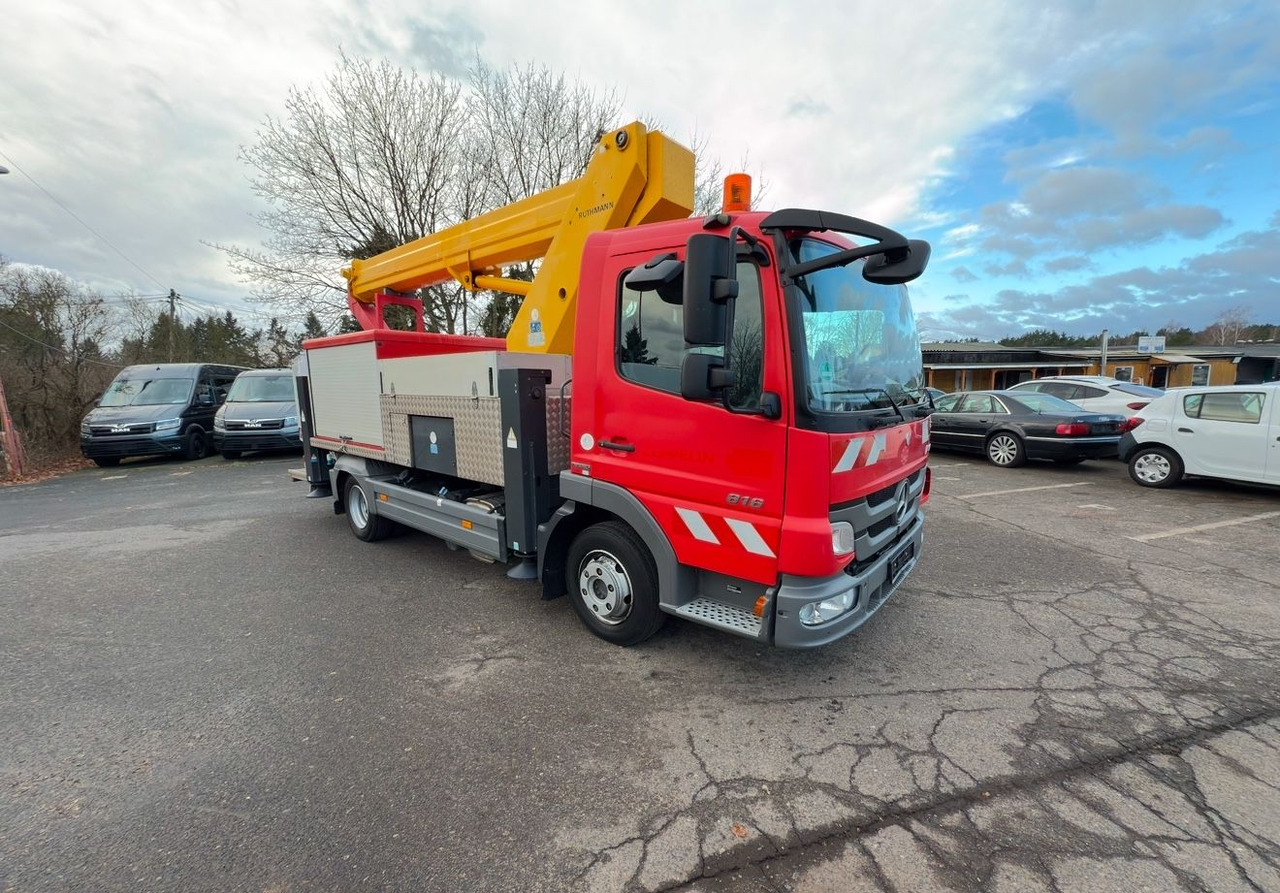 Mercedes-Benz Atego 816 2 4-Zyl. 4x2 Hebebühne - مصاعد الازدهار محمولة على شاحنة: صور 2 Mercedes-Benz Atego 816 2 4-Zyl. 4x2 Hebebühne - مصاعد الازدهار محمولة على شاحنة: صور 2