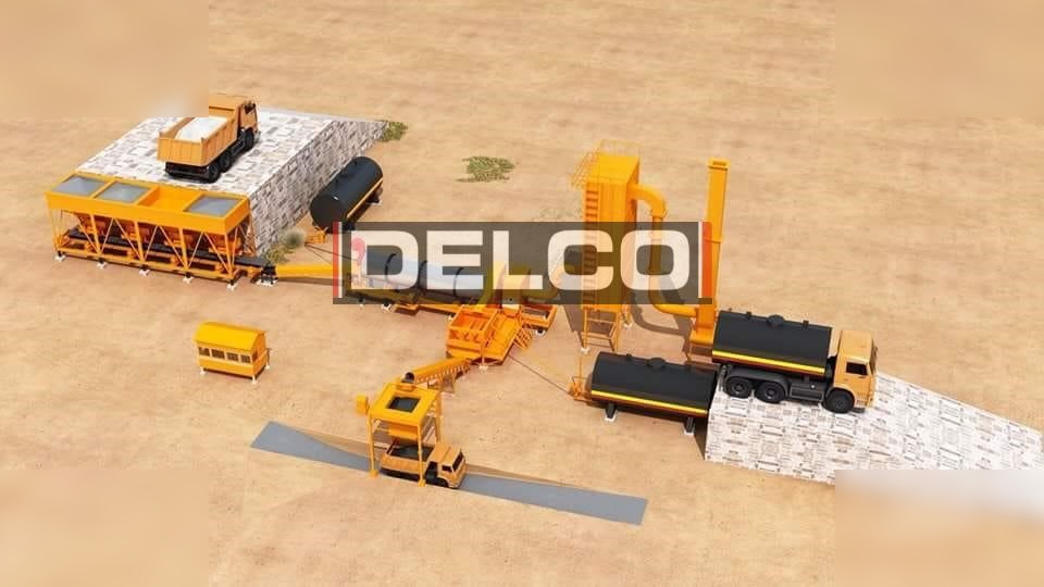 DELCO 90 TPH - معدات خلط الأسفلت: صور 2 DELCO 90 TPH - معدات خلط الأسفلت: صور 2