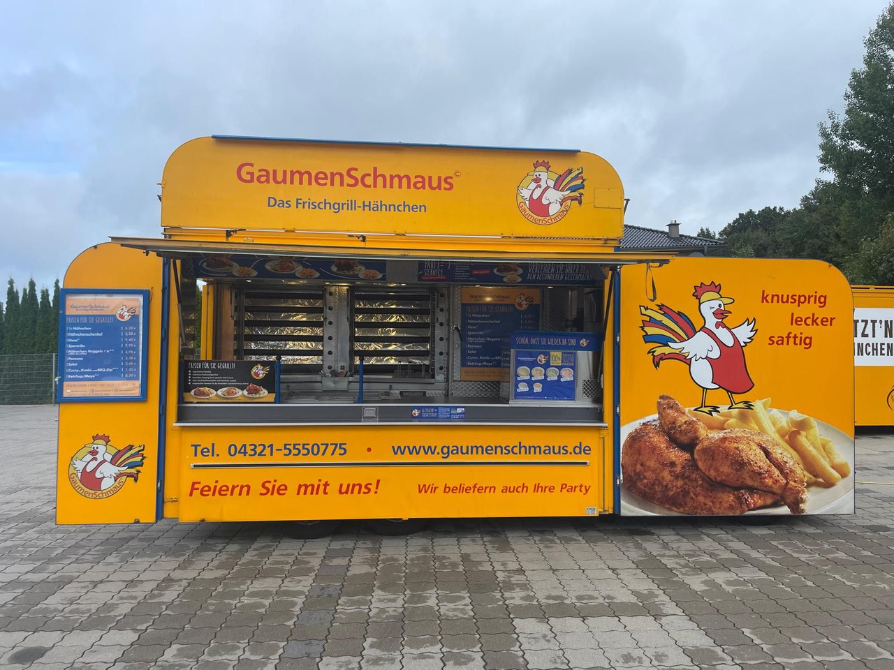 Fiat Hähnchengrill mobil Foodtruck - شاحنات طعام: صور 1 Fiat Hähnchengrill mobil Foodtruck - شاحنات طعام: صور 1