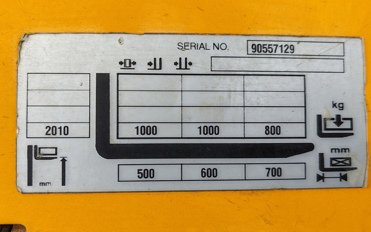 معدات تكديس Jungheinrich ERD 220 2t/ 2018y/ 5847h: صور 12