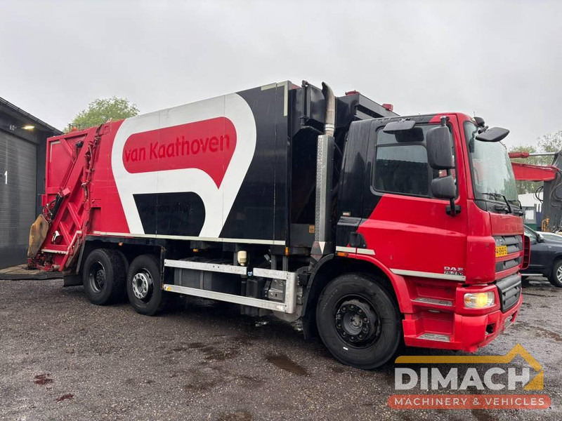 DAF FAG CF75.310 6x2 - VDK Geesink, 2 compartimenten, NL Truck - شاحنة القمامة: صور 3 DAF FAG CF75.310 6x2 - VDK Geesink, 2 compartimenten, NL Truck - شاحنة القمامة: صور 3