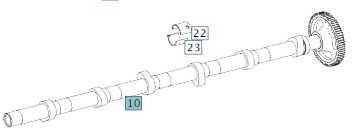 Wałek rozrządu Mercedes om 935/936 Używany. - عمود الحدبات - شاحنة: صور 1 Wałek rozrządu Mercedes om 935/936 Używany. - عمود الحدبات - شاحنة: صور 1