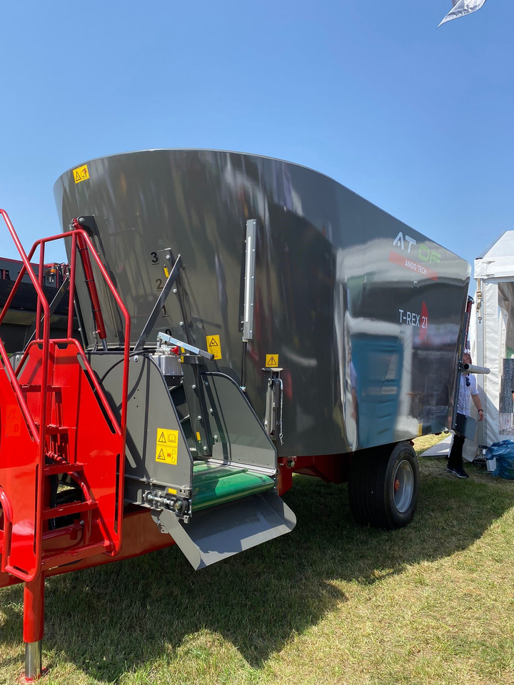 Ando Tech Futtermischwagen / Feed mixer / Melangeuse / Carro di alimentazione / Remolque alimentador / Кормораздатчик / Wóz paszowy T-REX 24 m3 - آلة خلط وتوزيع الأعلاف: صور 2 Ando Tech Futtermischwagen / Feed mixer / Melangeuse / Carro di alimentazione / Remolque alimentador / Кормораздатчик / Wóz paszowy T-REX 24 m3 - آلة خلط وتوزيع الأعلاف: صور 2
