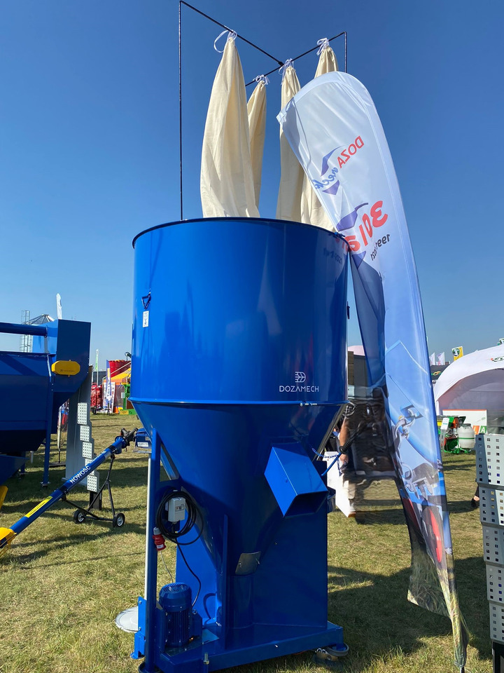 Dozamech Getreidemischanlage / Feed mixer / Melangeuse de fourrage / Miscelatore di mangime / Кормосмеситель / Mieszalnik H-033/2 1000 kg - المعدات لتربية الماشية: صور 4 Dozamech Getreidemischanlage / Feed mixer / Melangeuse de fourrage / Miscelatore di mangime / Кормосмеситель / Mieszalnik H-033/2 1000 kg - المعدات لتربية الماشية: صور 4