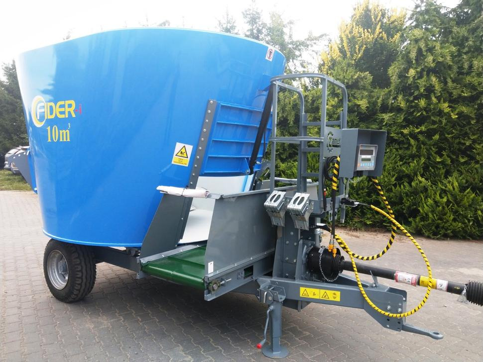ZAMET Futtermischwagen / Feed mixer / Melangeuse / Carro miscelatore / Vagoneta de alimentación / Кормораздатчик / Wóz paszowy 7-12 m3 - آلة خلط وتوزيع الأعلاف: صور 3 ZAMET Futtermischwagen / Feed mixer / Melangeuse / Carro miscelatore / Vagoneta de alimentación / Кормораздатчик / Wóz paszowy 7-12 m3 - آلة خلط وتوزيع الأعلاف: صور 3