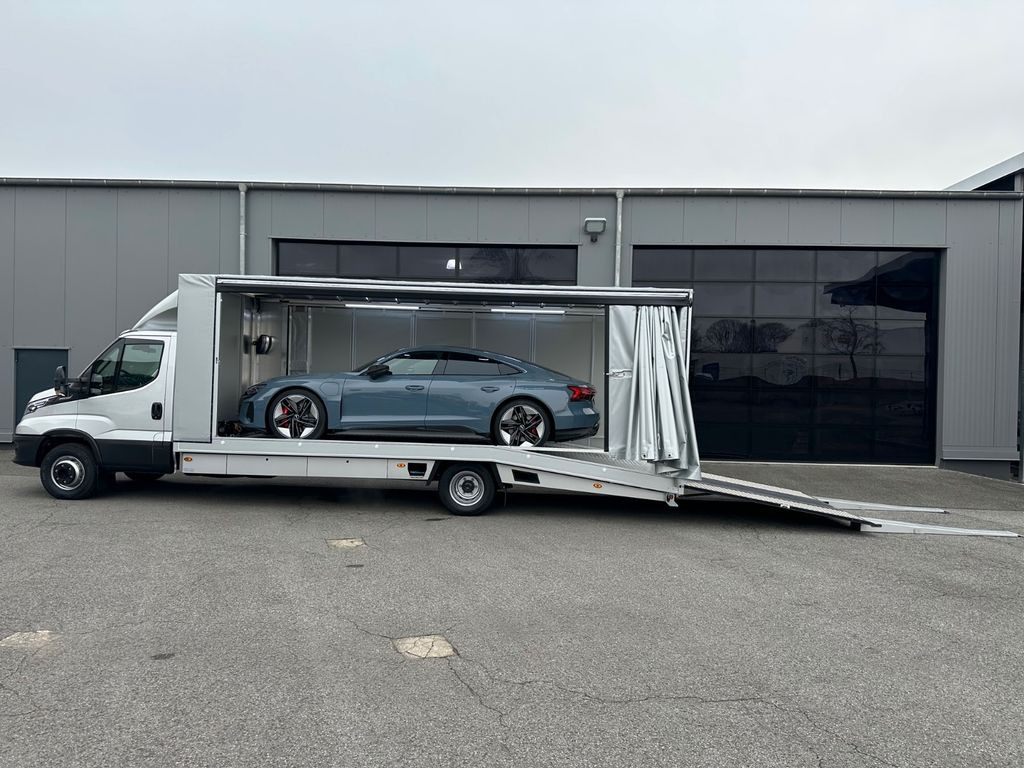 جديد شاحنة نقل سيارات شاحنة, الشاحنات الصغيرة Algema IVECO FESTPLATEAU + Planenaufbau 3,6 to Nutzlast: صور 15