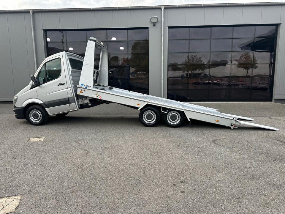 Mercedes-Benz Sprinter 319 & ALGEMA Blitzlader "R"  V6 - سيارة السحب للتصليح: صور 1 Mercedes-Benz Sprinter 319 & ALGEMA Blitzlader "R"  V6 - سيارة السحب للتصليح: صور 1