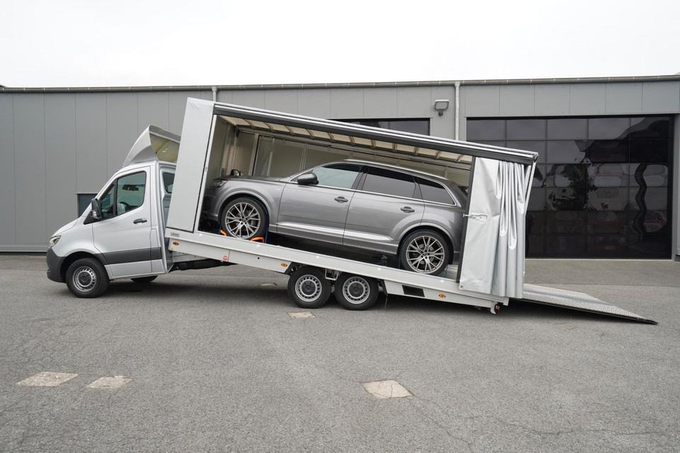 Mercedes-Benz Sprinter 619 ALGEMA BLITZLADER 2 - GESCHLOSSEN - شاحنة نقل سيارات شاحنة, الشاحنات الصغيرة: صور 1 Mercedes-Benz Sprinter 619 ALGEMA BLITZLADER 2 - GESCHLOSSEN - شاحنة نقل سيارات شاحنة, الشاحنات الصغيرة: صور 1