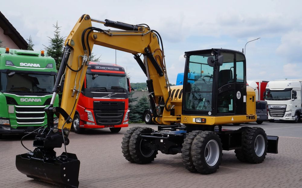 Terex TW 85 Koparka kołowa Sprowadzona silnik DEUTZ Stan Wzorowy - حفارة على عجلات: صور 3 Terex TW 85 Koparka kołowa Sprowadzona silnik DEUTZ Stan Wzorowy - حفارة على عجلات: صور 3