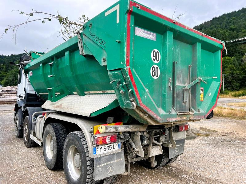 قلابات Mercedes Arocs CAMION BENNE 8x4 460cv 11L Euro6: صور 6