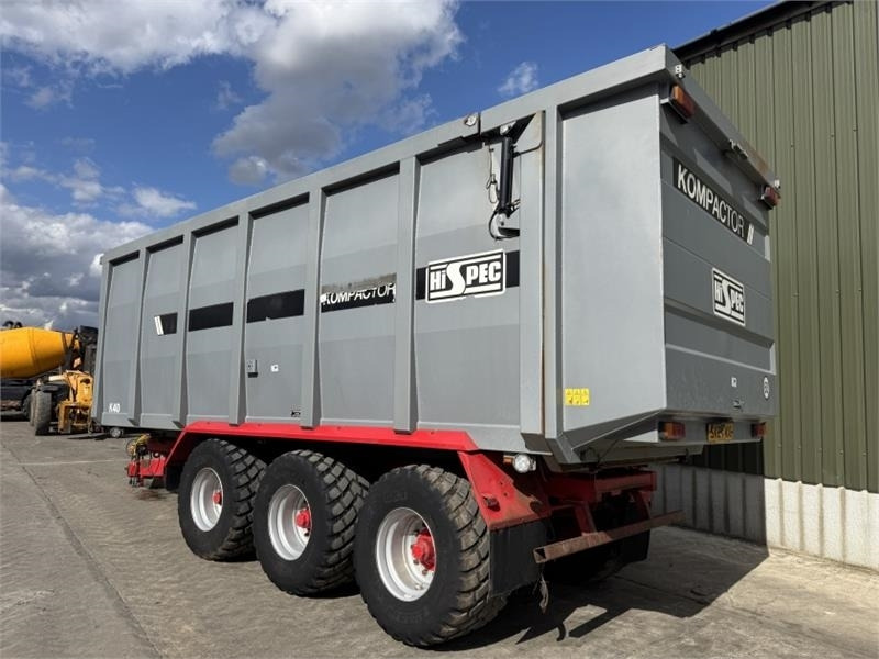 Hi Spec Kompactor K40 Ejector Trailer - المقطورة الزراعية: صور 2 Hi Spec Kompactor K40 Ejector Trailer - المقطورة الزراعية: صور 2