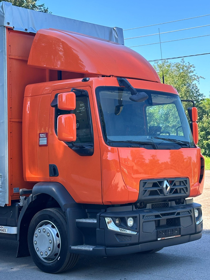RENAULT D 18 / 280 / FIRANKA / WINDA / 8.6 M DŁUGOŚCI / 21 EUROPALET / NOWE OPONY / ŁADOWNOŚĆ 9.380 KG / AUTOMAT / SERWISOWANA / SPROWADZONA - شاحنة ستارة: صور 4 RENAULT D 18 / 280 / FIRANKA / WINDA / 8.6 M DŁUGOŚCI / 21 EUROPALET / NOWE OPONY / ŁADOWNOŚĆ 9.380 KG / AUTOMAT / SERWISOWANA / SPROWADZONA - شاحنة ستارة: صور 4