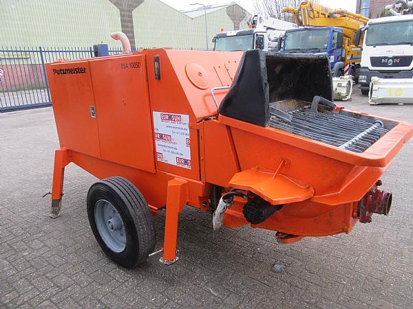 2014 PUTZMEISTER BSA1005 DC trailer mounted. - مضخة خرسانة ثابتة: صور 3 2014 PUTZMEISTER BSA1005 DC trailer mounted. - مضخة خرسانة ثابتة: صور 3