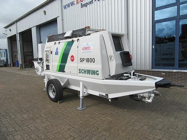 2014 SCHWING BP 1800 D -129 KW static pump - مضخة خرسانة ثابتة: صور 1 2014 SCHWING BP 1800 D -129 KW static pump - مضخة خرسانة ثابتة: صور 1