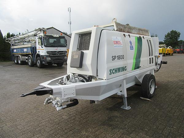 2014 SCHWING BP 1800 D -129 KW static pump - مضخة خرسانة ثابتة: صور 3 2014 SCHWING BP 1800 D -129 KW static pump - مضخة خرسانة ثابتة: صور 3