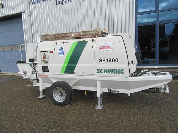 2014 SCHWING BP 1800 D -129 KW static pump - مضخة خرسانة ثابتة: صور 2 2014 SCHWING BP 1800 D -129 KW static pump - مضخة خرسانة ثابتة: صور 2