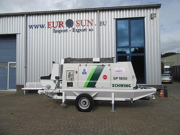 2014 SCHWING BP 1800 D -129 KW static pump - مضخة خرسانة ثابتة: صور 2 2014 SCHWING BP 1800 D -129 KW static pump - مضخة خرسانة ثابتة: صور 2