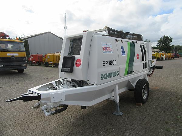 2014 SCHWING BP 1800 D -129 KW static pump - مضخة خرسانة ثابتة: صور 4 2014 SCHWING BP 1800 D -129 KW static pump - مضخة خرسانة ثابتة: صور 4