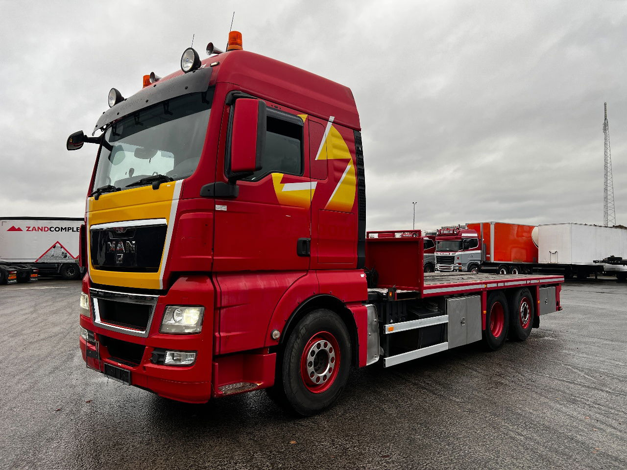 MAN TGX 26.480 XLX 6x2, Retarder, Full air susp - شاحنات مسطحة: صور 1 MAN TGX 26.480 XLX 6x2, Retarder, Full air susp - شاحنات مسطحة: صور 1