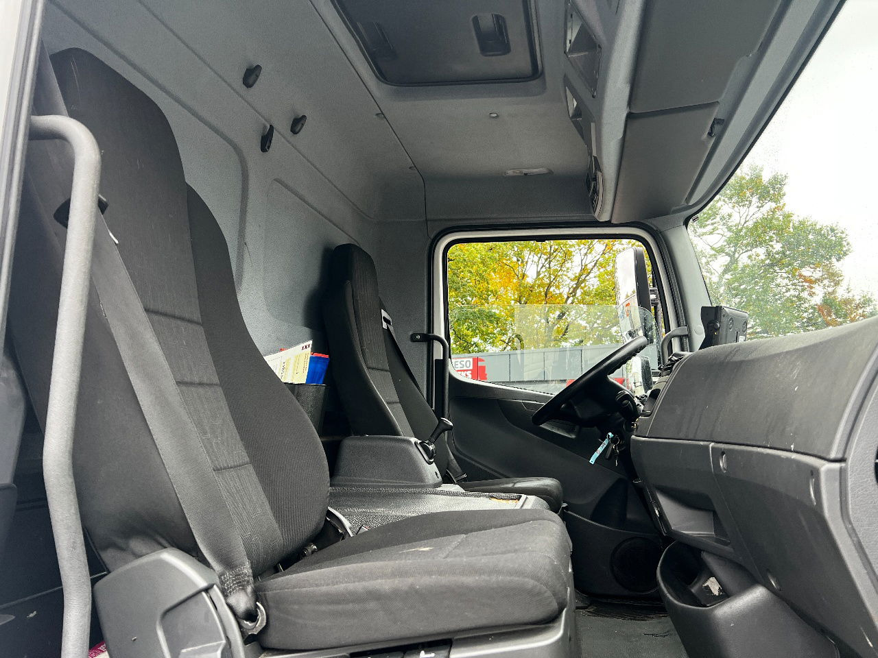 بصندوق مغلق شاحنة Mercedes-Benz Atego 1218 Euro 6, Full steel suspension: صور 11