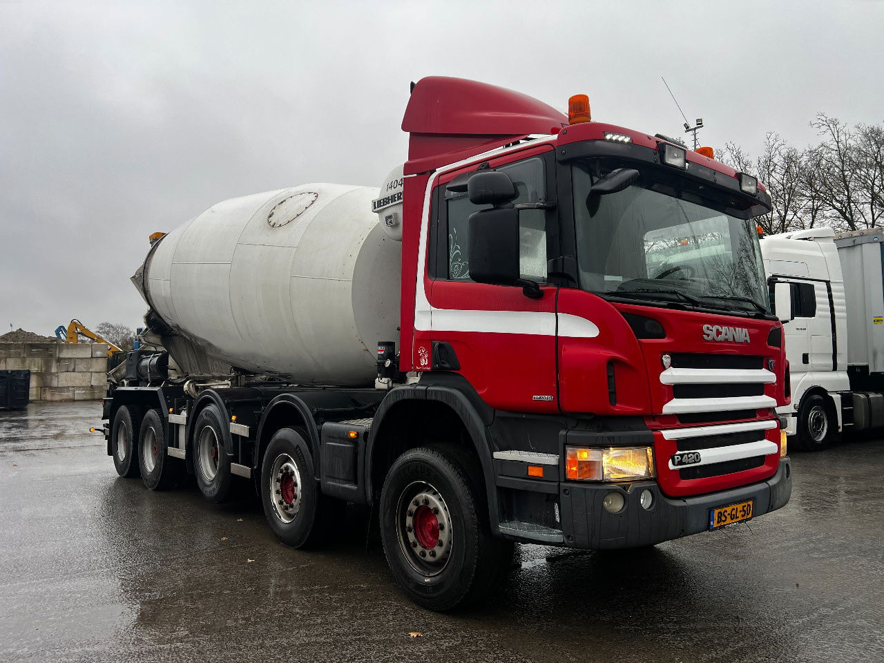 Scania P420 10x4, 15m3 Liebherr, full steel - شاحنة خلاطة خرسانة: صور 2 Scania P420 10x4, 15m3 Liebherr, full steel - شاحنة خلاطة خرسانة: صور 2