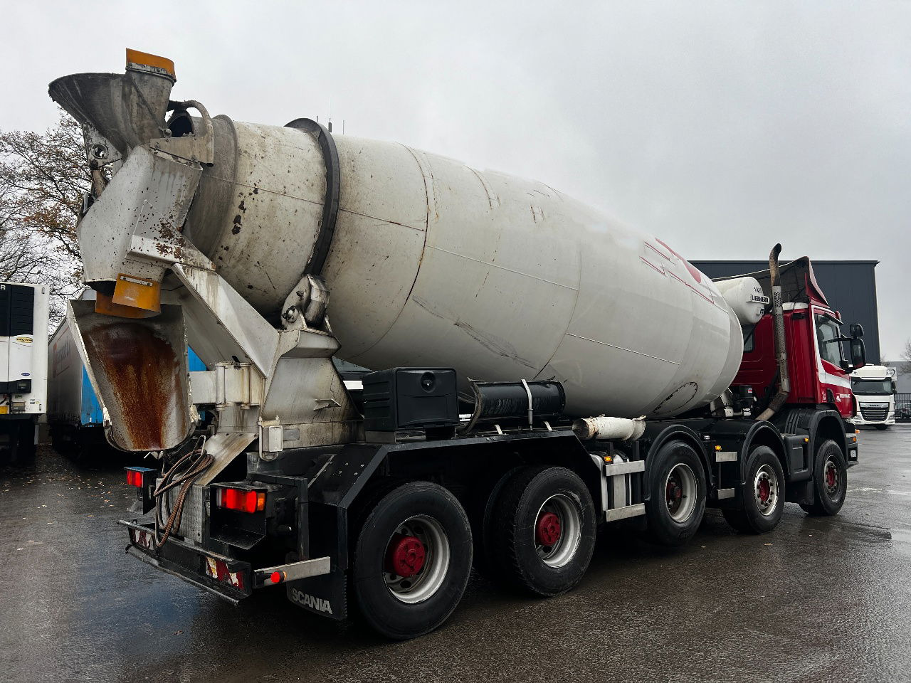 Scania P420 10x4, 15m3 Liebherr, full steel - شاحنة خلاطة خرسانة: صور 3 Scania P420 10x4, 15m3 Liebherr, full steel - شاحنة خلاطة خرسانة: صور 3