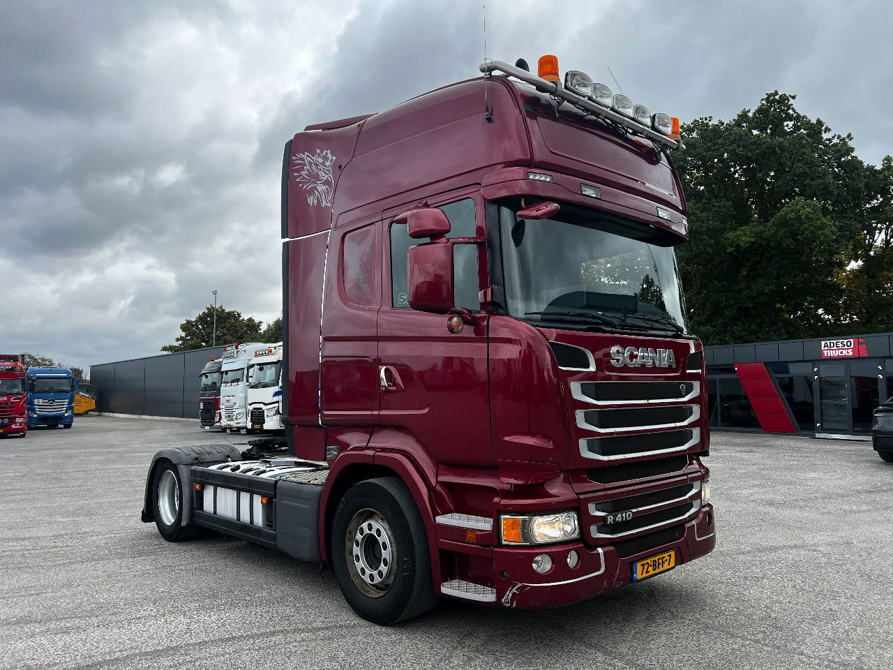 Scania R410 Topline, Euro 6 - شاحنة جرار: صور 2 Scania R410 Topline, Euro 6 - شاحنة جرار: صور 2