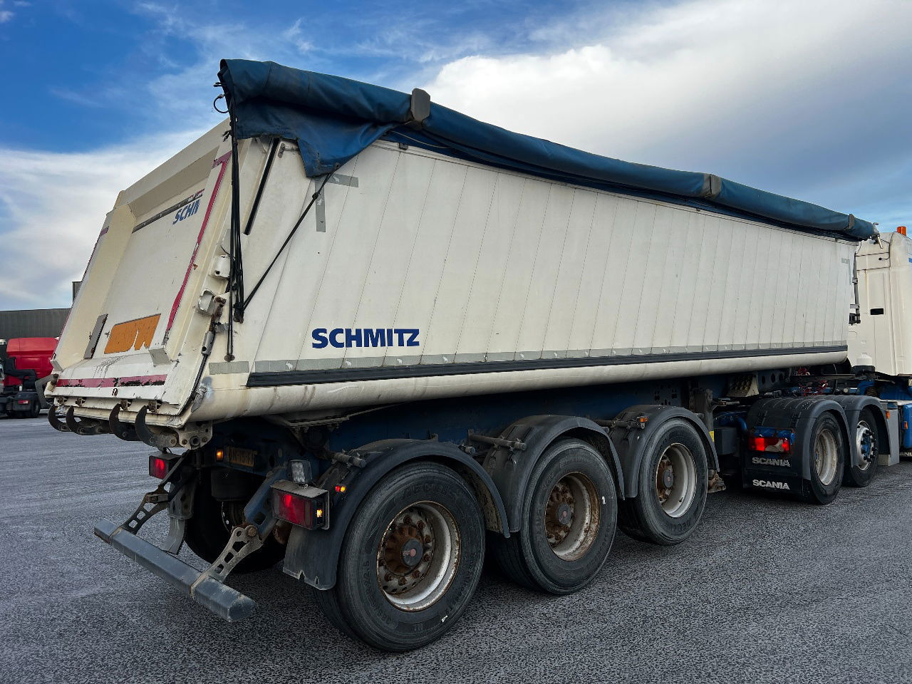 Schmitz Cargobull Gotha 27m3, SAF, ALU - قلابة نصف مقطورة: صور 4 Schmitz Cargobull Gotha 27m3, SAF, ALU - قلابة نصف مقطورة: صور 4