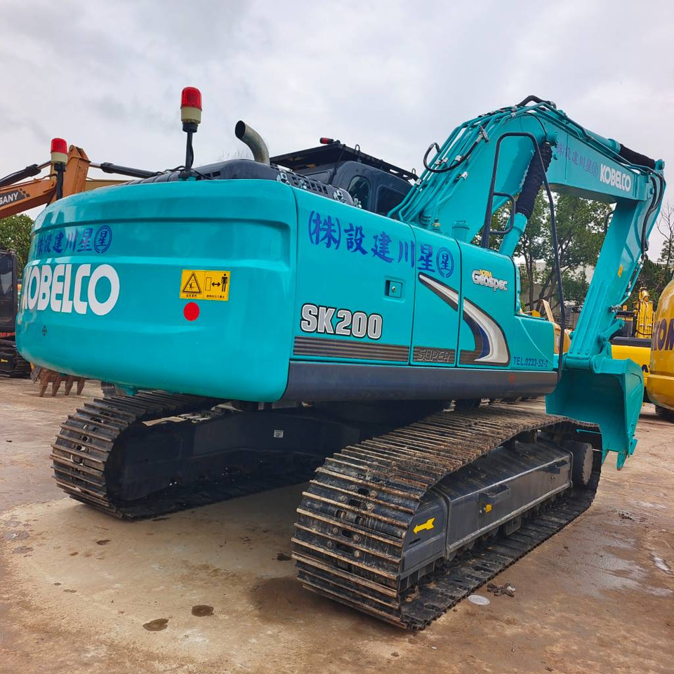 Kobelco SK 200 - حفارات زحافة: صور 1 Kobelco SK 200 - حفارات زحافة: صور 1