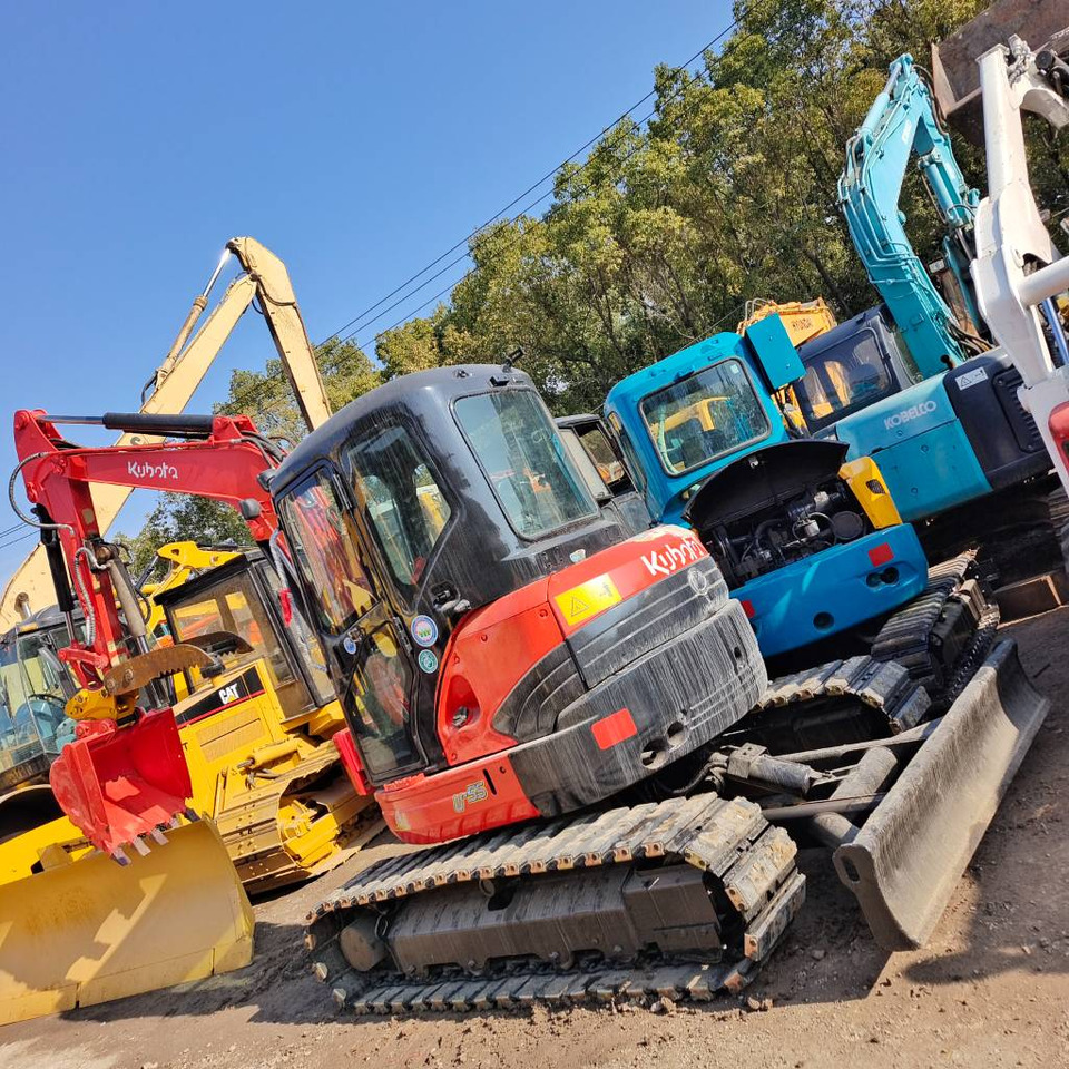 Kubota U 55 - حفارة مصغرة: صور 1 Kubota U 55 - حفارة مصغرة: صور 1
