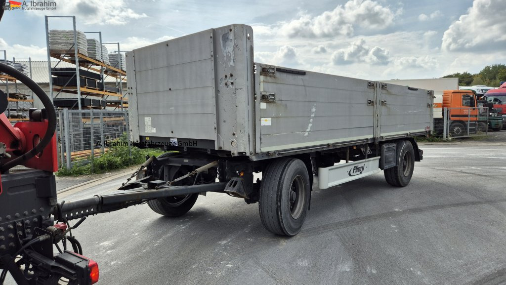 Fliegl Baustoffpritsche - مقطورات مسطحة: صور 1 Fliegl Baustoffpritsche - مقطورات مسطحة: صور 1