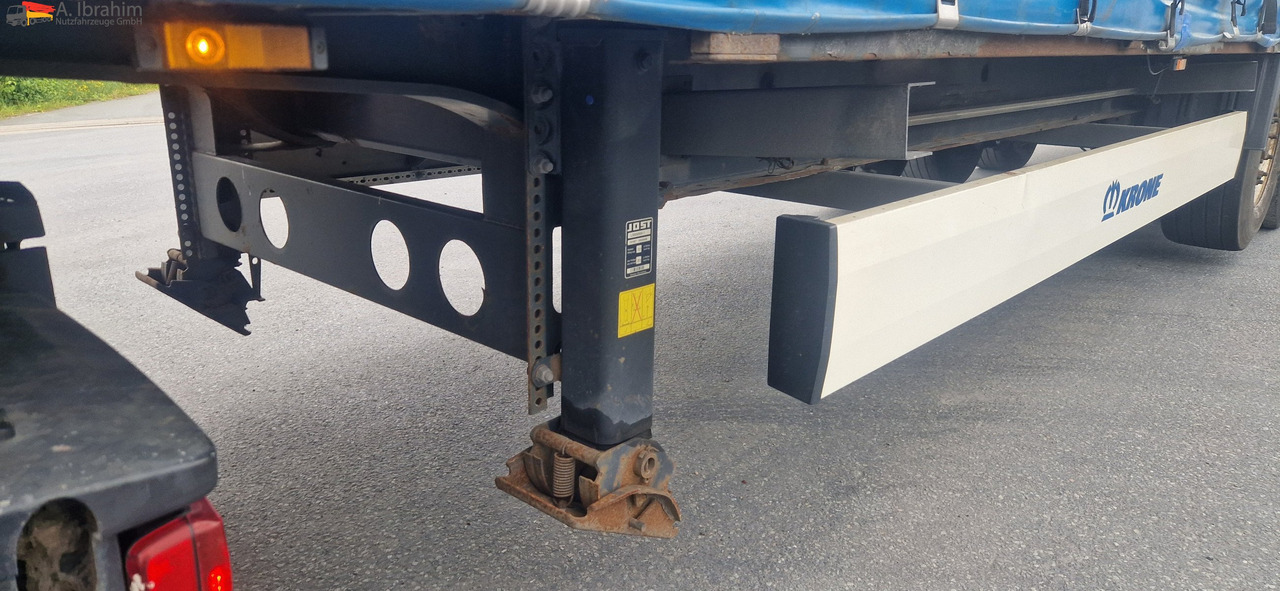 Krone SD Deutscher Auflieger, Pritsche Plane Edscha - الخيمة نصف مقطورة: صور 2 Krone SD Deutscher Auflieger, Pritsche Plane Edscha - الخيمة نصف مقطورة: صور 2