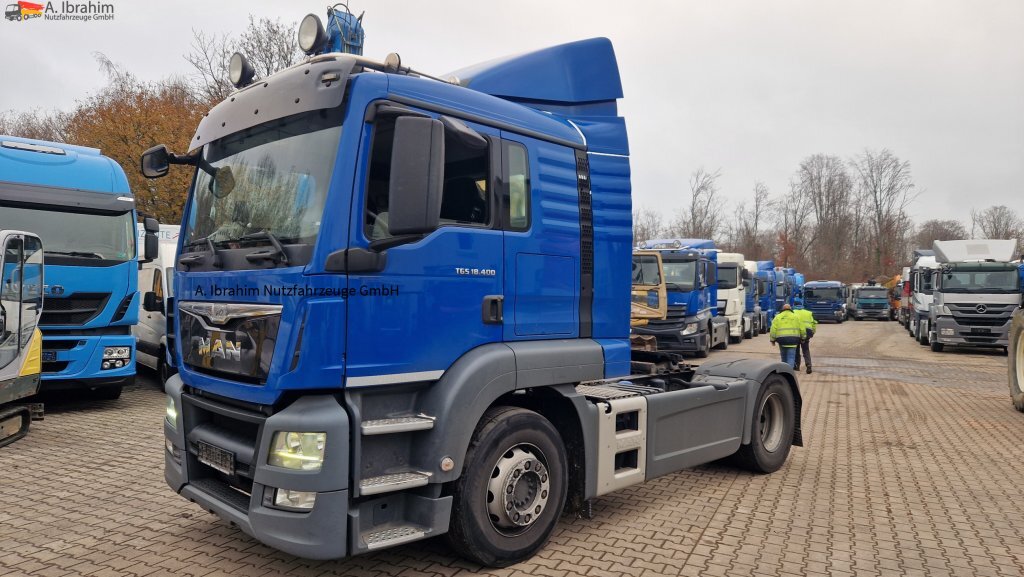 MAN 18.400 TGX Flachdach Retarder, Klima, 1 Bett, Kühlschrank - شاحنة جرار: صور 1 MAN 18.400 TGX Flachdach Retarder, Klima, 1 Bett, Kühlschrank - شاحنة جرار: صور 1