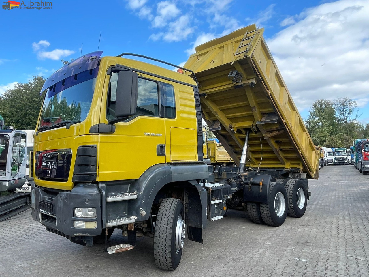 MAN TGS 26.480 Meiller 3 Seiten | 6x4 | Schalter | 3 Pedals | deutsches Fahrzeug - قلابات: صور 1 MAN TGS 26.480 Meiller 3 Seiten | 6x4 | Schalter | 3 Pedals | deutsches Fahrzeug - قلابات: صور 1