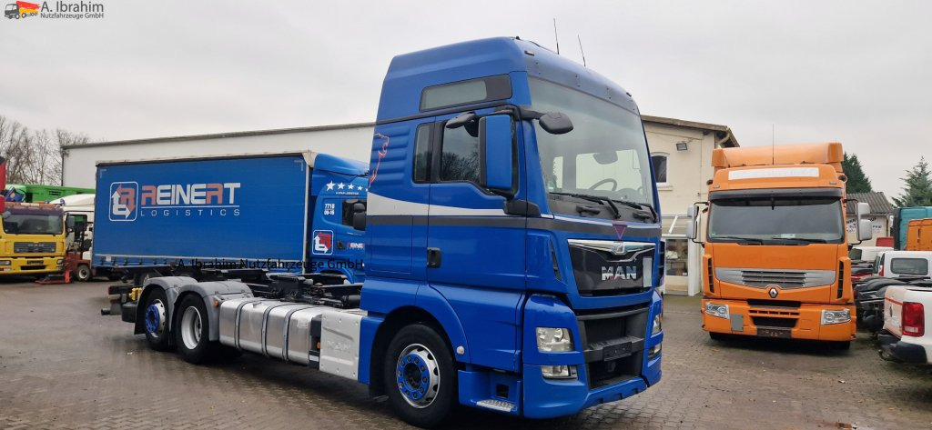 MAN TGX 26.440 BDF Chassis Retarder Klima Standklima - شاحنات الحاويات / جسم علوي قابل للتغيير شاحنة: صور 1 MAN TGX 26.440 BDF Chassis Retarder Klima Standklima - شاحنات الحاويات / جسم علوي قابل للتغيير شاحنة: صور 1