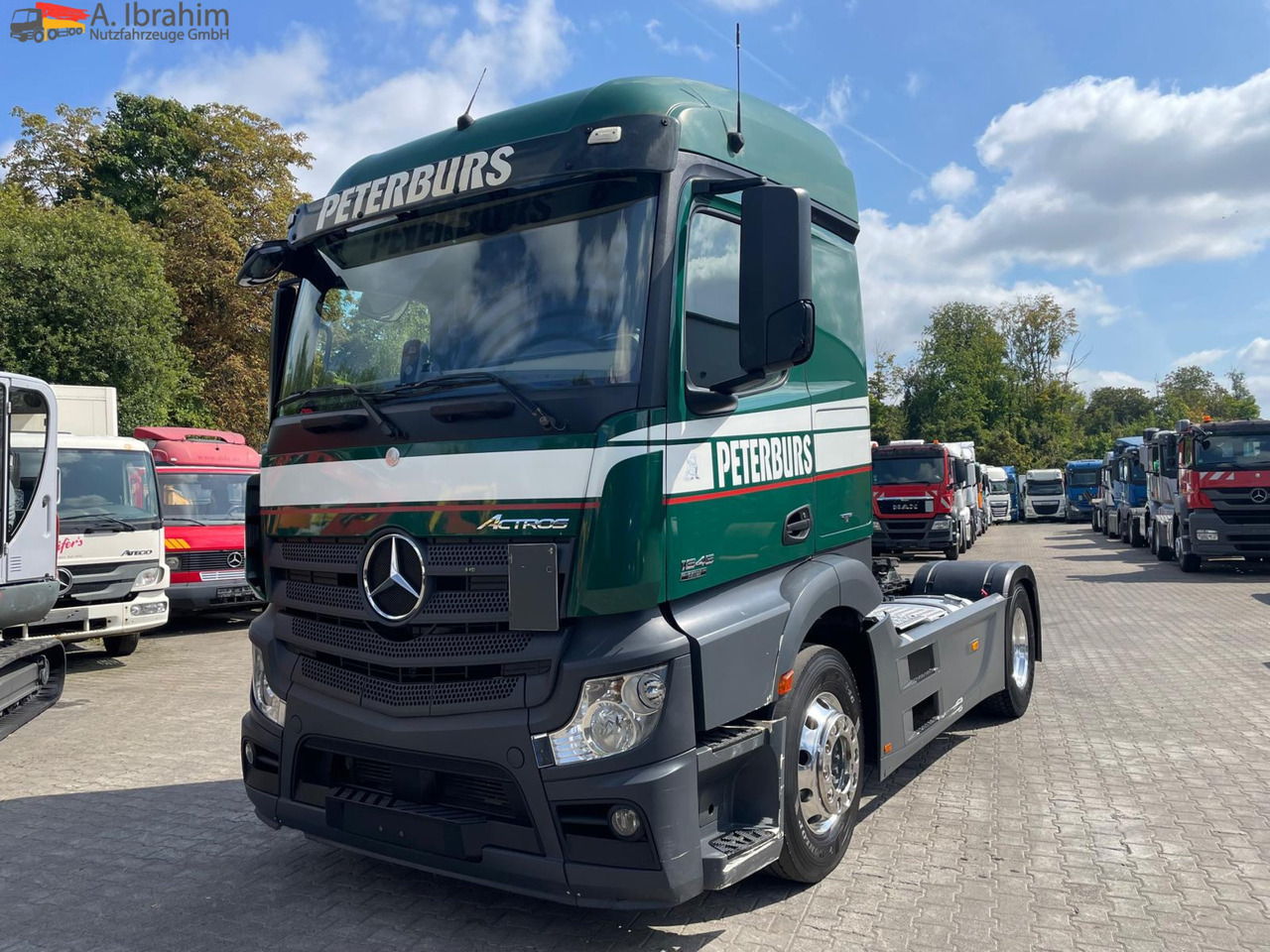 Mercedes-Benz 1845 Kipphydraulik, Retarder, Kompressor 4x2 - شاحنة جرار: صور 1 Mercedes-Benz 1845 Kipphydraulik, Retarder, Kompressor 4x2 - شاحنة جرار: صور 1