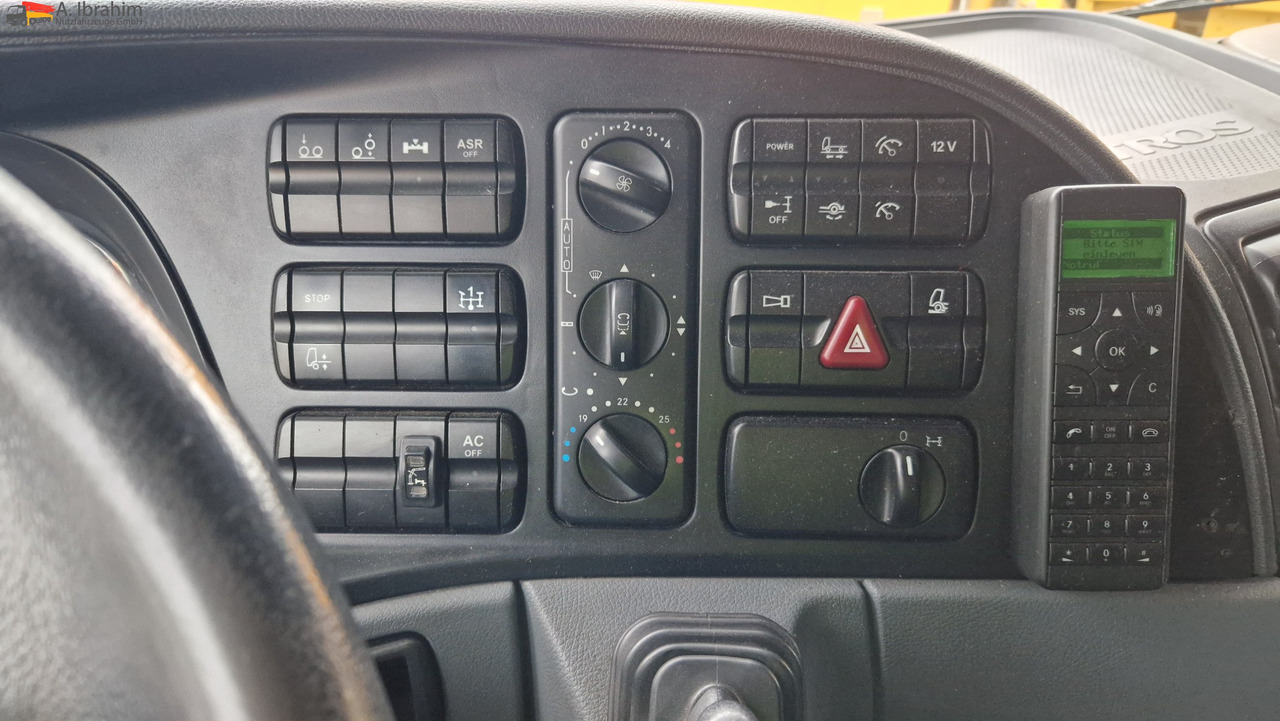 شاحنة كرين, شاحنات مسطحة Mercedes-Benz 2541L Baustoff mit HIAB 122, Palettengabel Lift-Lenkachse, mp3: صور 7