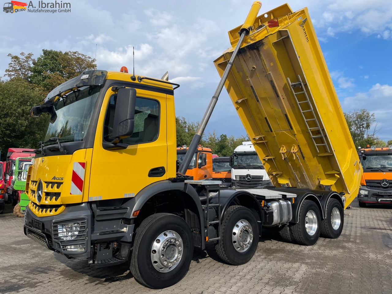 Mercedes-Benz AROCS 4143 8x4 Carnehl Kipper 20 m³ - قلابات: صور 1 Mercedes-Benz AROCS 4143 8x4 Carnehl Kipper 20 m³ - قلابات: صور 1