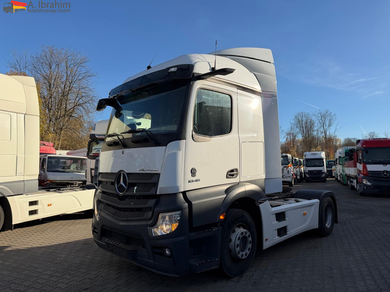 Mercedes-Benz Actros 1846LS Streamspace | Retarder | Blatt Luft | Original Kilometer - شاحنة جرار: صور 1 Mercedes-Benz Actros 1846LS Streamspace | Retarder | Blatt Luft | Original Kilometer - شاحنة جرار: صور 1