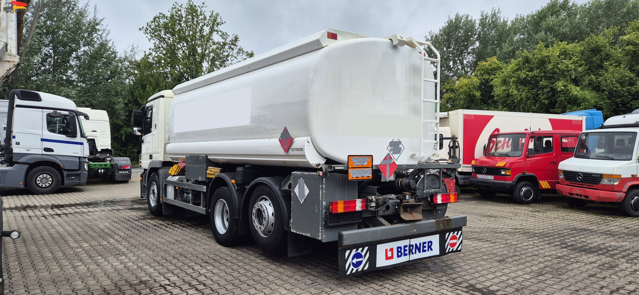 شاحنة صهريج Mercedes-Benz Actros 2536 L 3 Kammern, 19500 L, mp3, Oben Unten Befüllung: صور 10
