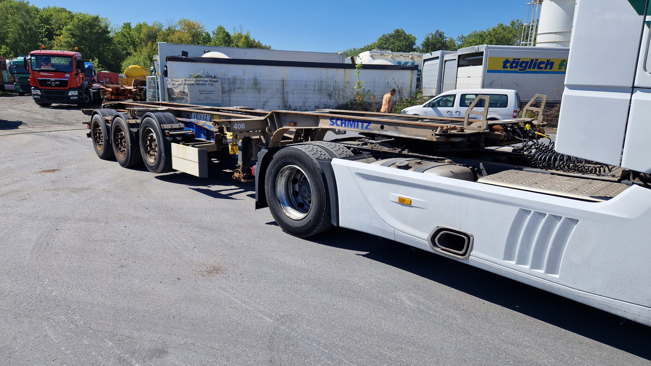 Schmitz SCF 24G Slider - شاحنات الحاويات / جسم علوي قابل للتغيير نصف مقطورة: صور 1 Schmitz SCF 24G Slider - شاحنات الحاويات / جسم علوي قابل للتغيير نصف مقطورة: صور 1