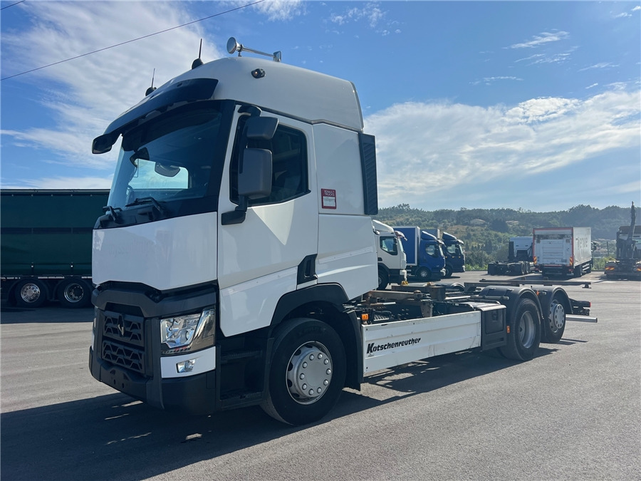 Renault T430 - شاحنات الحاويات / جسم علوي قابل للتغيير شاحنة: صور 1 Renault T430 - شاحنات الحاويات / جسم علوي قابل للتغيير شاحنة: صور 1
