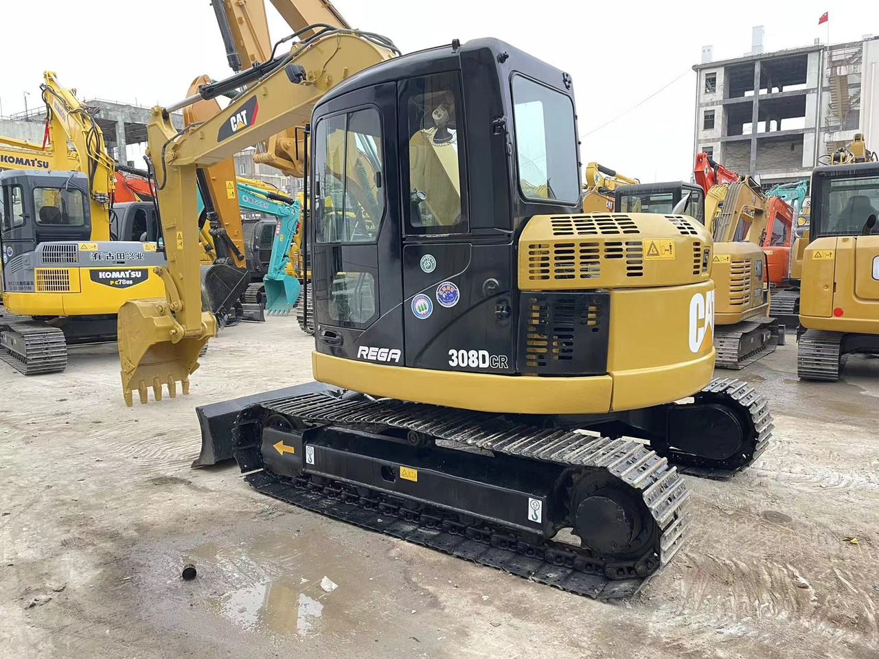 Caterpillar 308D CR - حفارة مصغرة: صور 4 Caterpillar 308D CR - حفارة مصغرة: صور 4