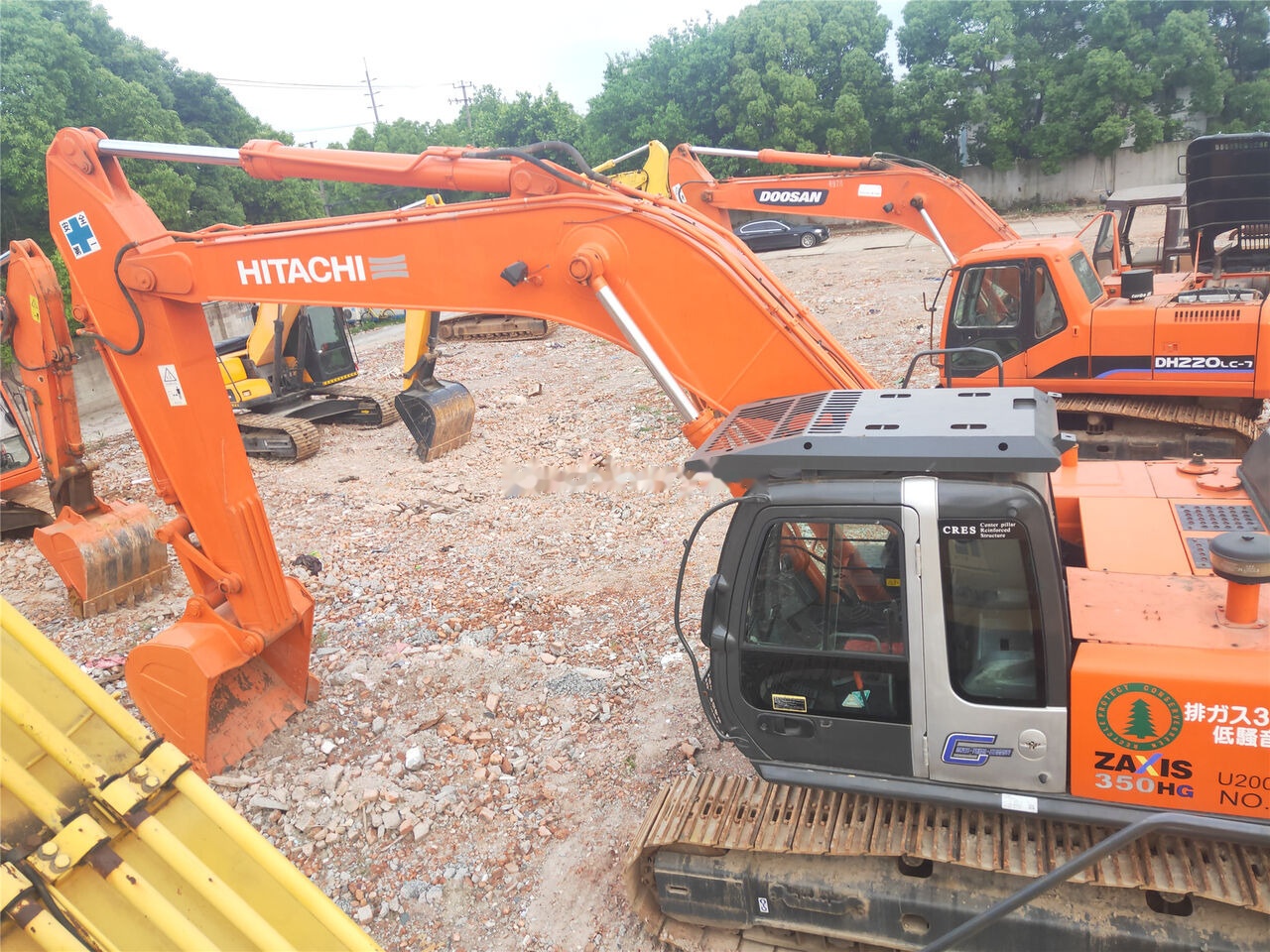 حفارات زحافة Hitachi ZX350H-3G: صور 11