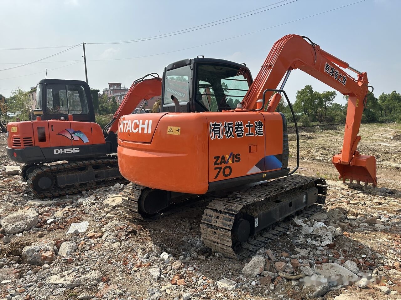 حفارة مصغرة Hitachi ZX70: صور 6 حفارة مصغرة Hitachi ZX70: صور 6