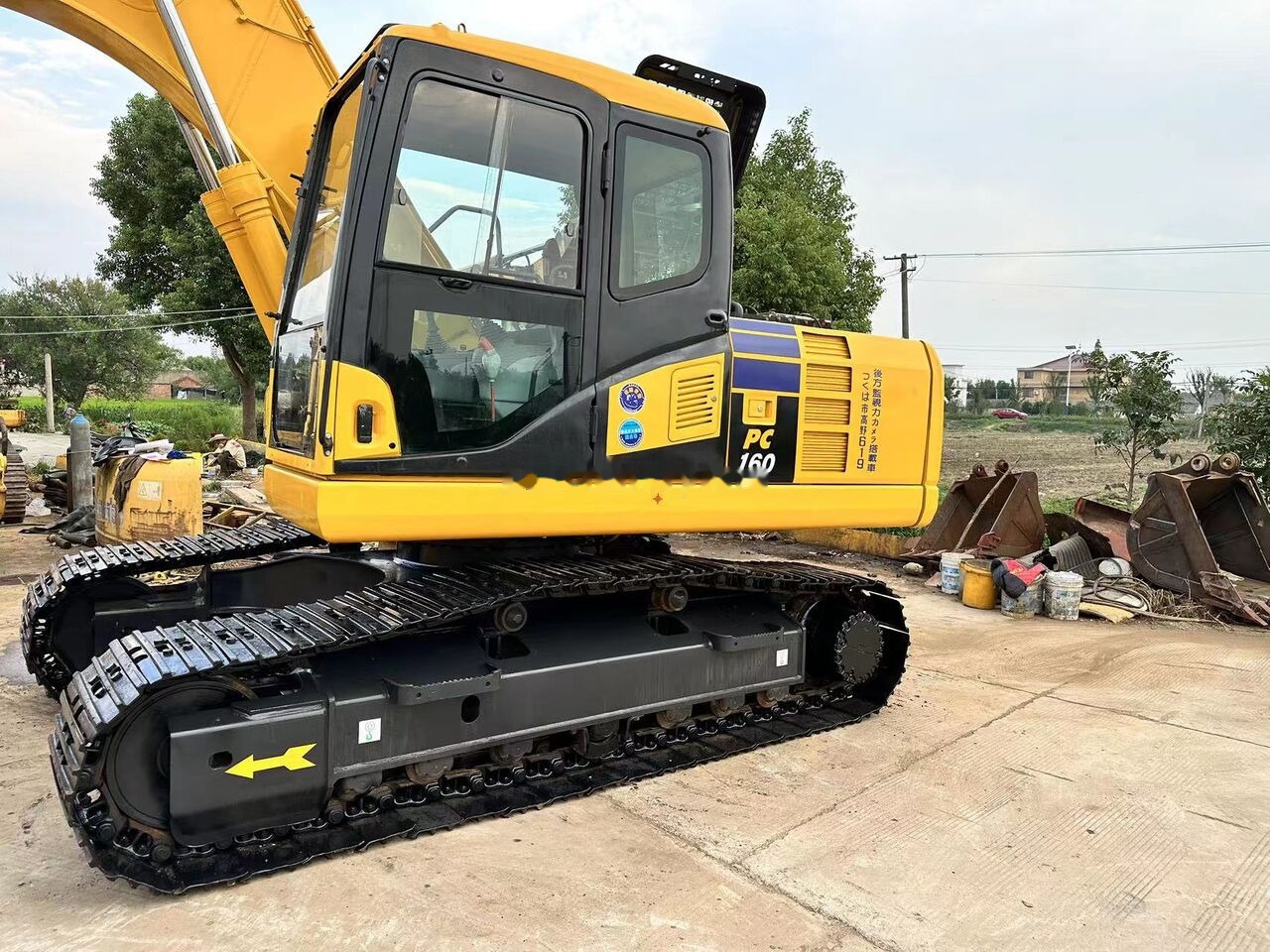 Komatsu PC160 - حفارات زحافة: صور 4 Komatsu PC160 - حفارات زحافة: صور 4