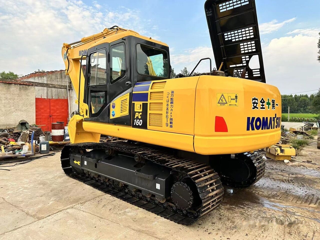 Komatsu PC160 - حفارات زحافة: صور 2 Komatsu PC160 - حفارات زحافة: صور 2