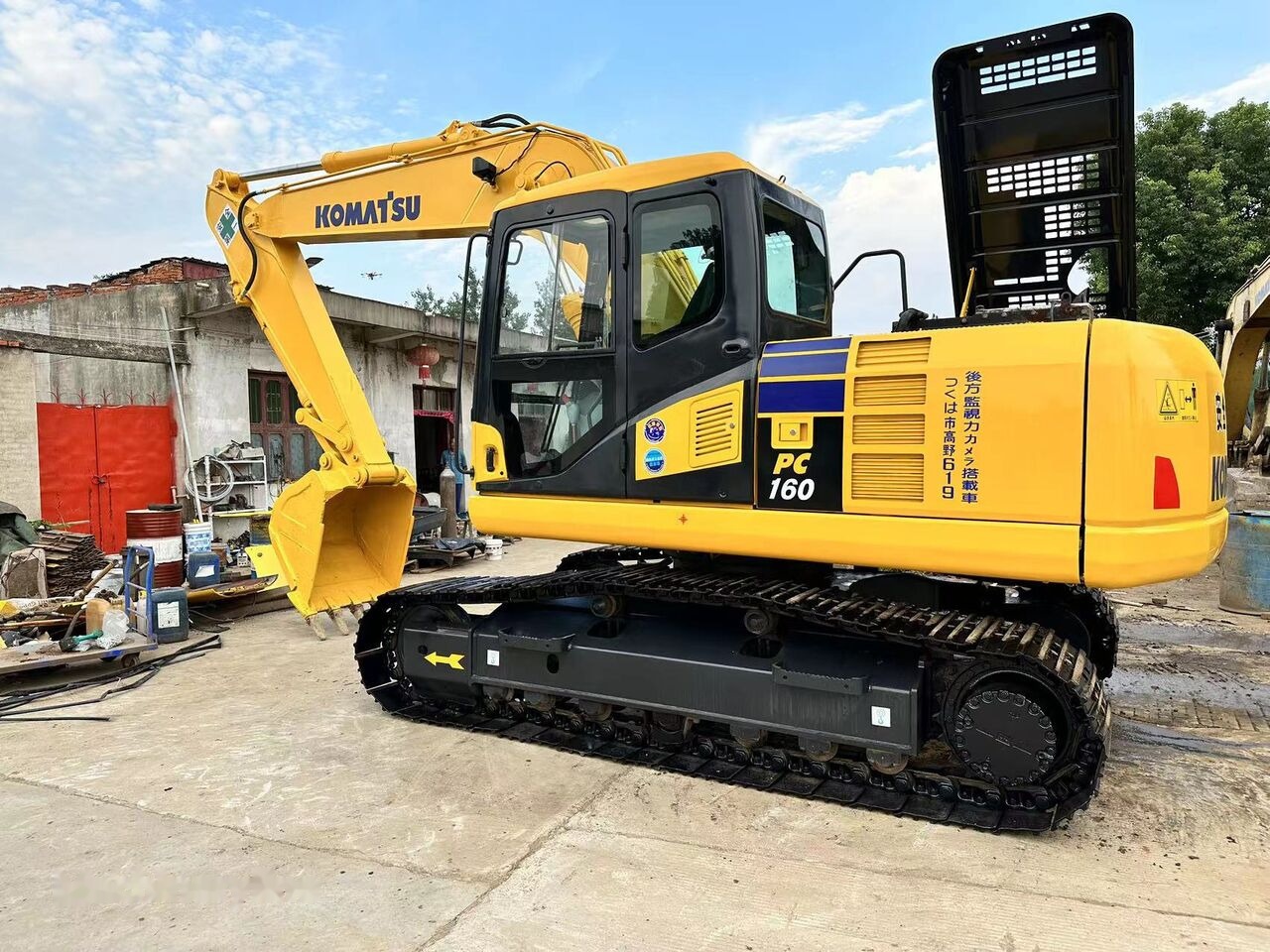 Komatsu PC160 - حفارات زحافة: صور 3 Komatsu PC160 - حفارات زحافة: صور 3