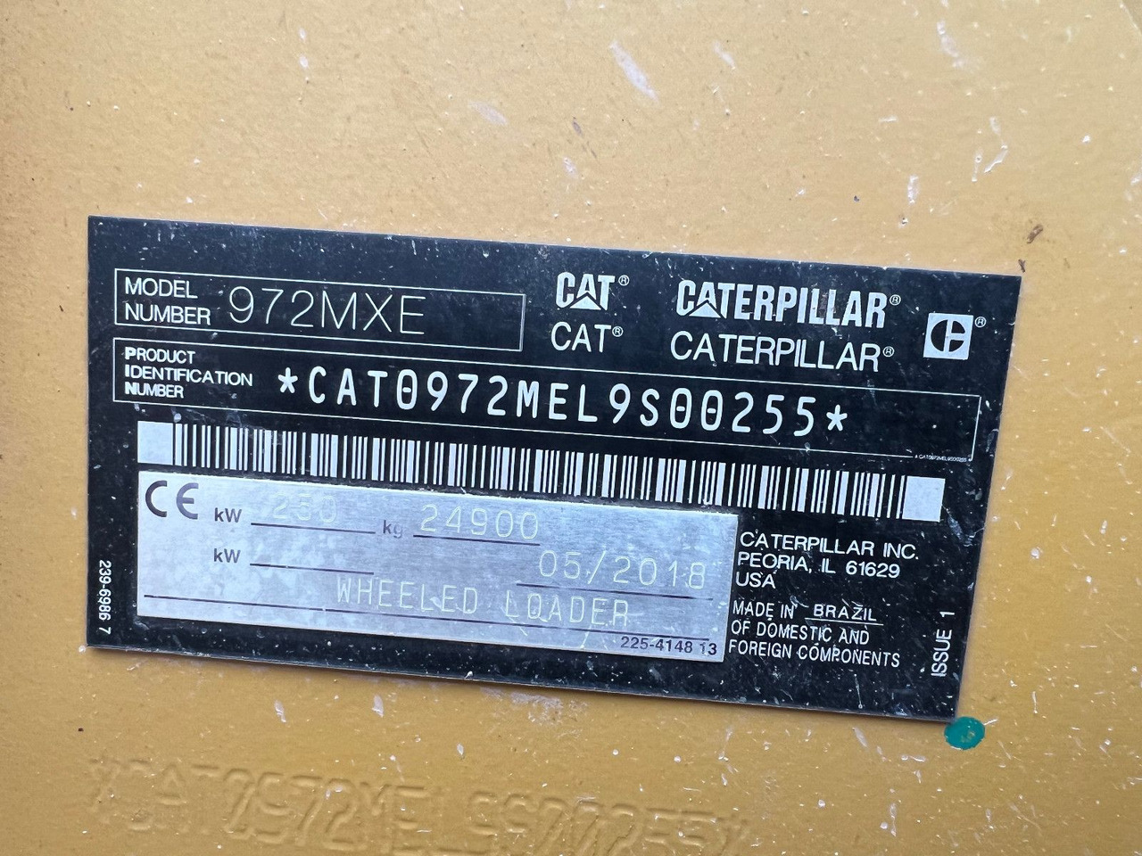 CAT 972 MXE - اللودر بعجل: صور 5 CAT 972 MXE - اللودر بعجل: صور 5