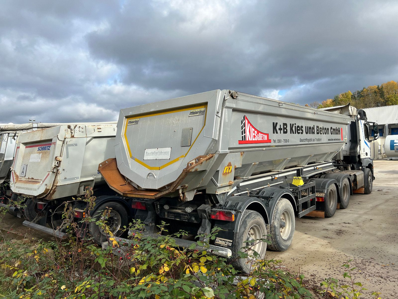 Meierling MSK 18 - قلابة نصف مقطورة: صور 2 Meierling MSK 18 - قلابة نصف مقطورة: صور 2